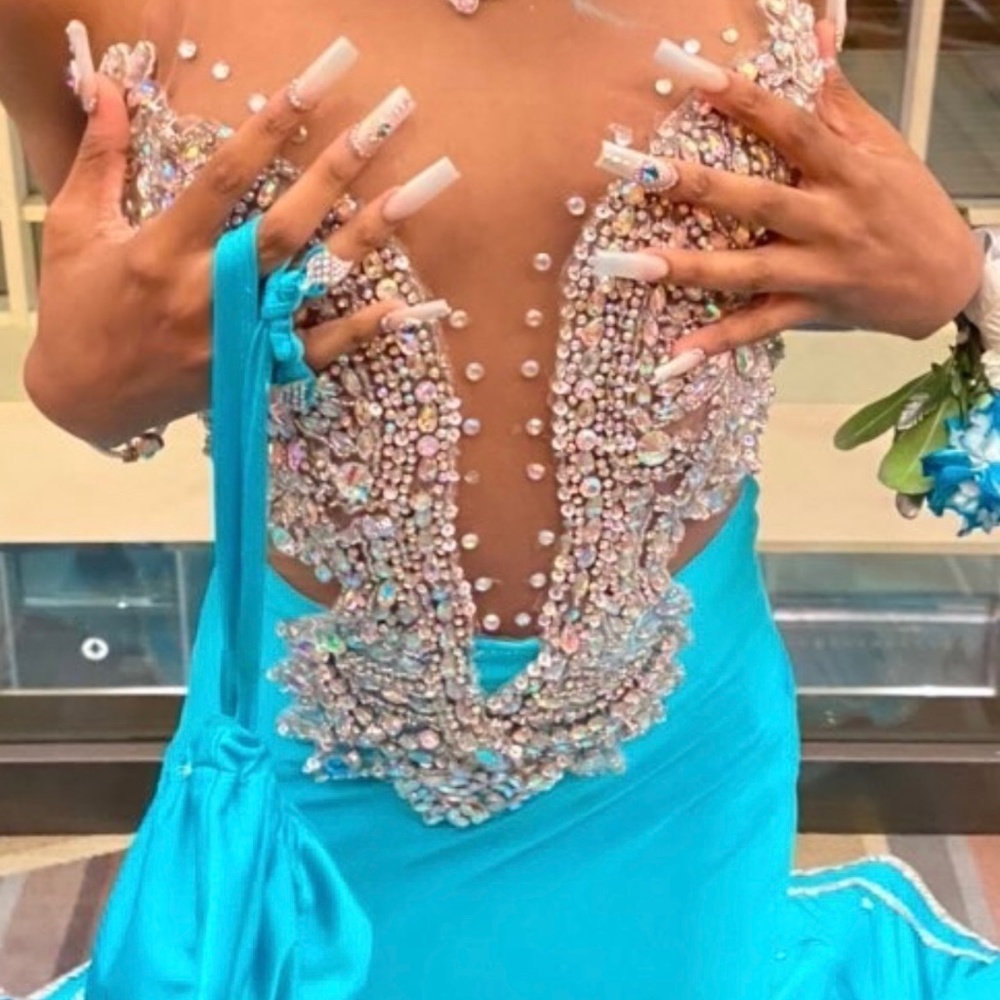 Prom dress, can be a birthday dress or special occasion dress.